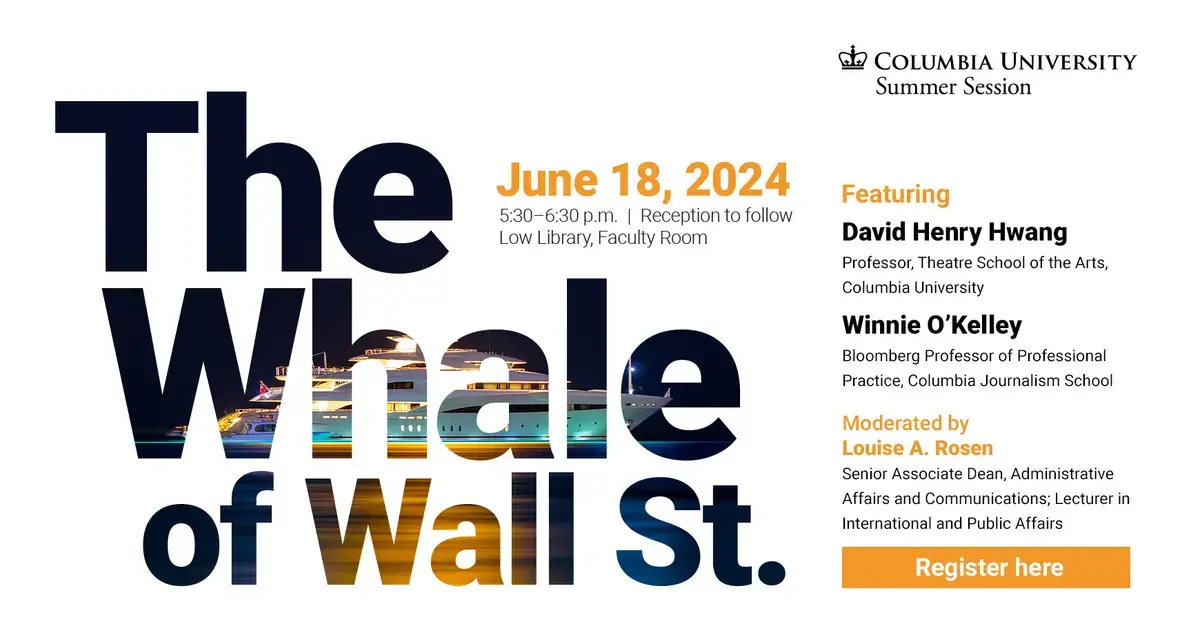 The Whale of Wall St. | Columbia University Summer Session